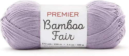 Vista 14 de Premier Yarns Hilo de bambú Fair DK, para tejer y tejer, mezcla de algodón para tejido y ganchillo en climas cálidos, color marfil