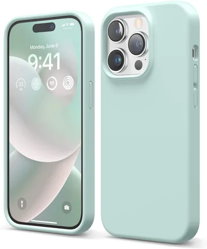 Vista 13 de elago Compatible con Funda para iPhone 14 Pro, Funda de Silicona Líquida, Cubierta Protectora de Cuerpo Completo, A Prueba de Golpes, Funda Delgada