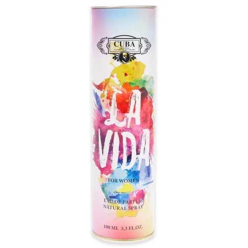 Vista 3 de Cuba La Vida Eau De Parfum Spray Fragancia para mujer, 3/3 onzas (I0080103)