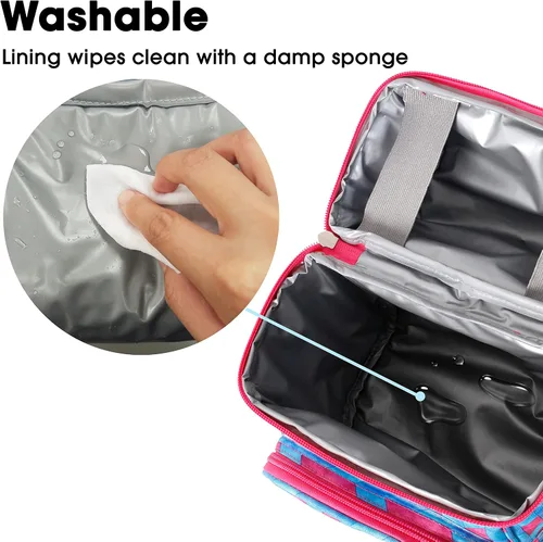 Vista 6 de J World Corey - Lonchera para niños y niñas, diseño nórdico