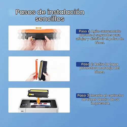 Vista 4 de GPC Image Cartucho de tóner de repuesto compatible para Brother TN433 TN 433 compatible con impresora HL-L8360CDW MFC-L8900CDW HL-L8360CDWT