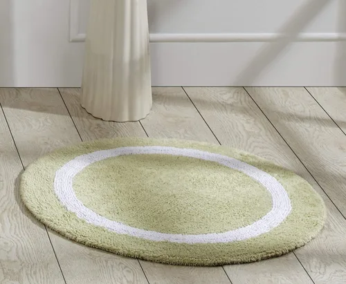 Vista 21 de Better Trends - Alfombra de baño 100% algodón reversible, altamente absorbente y lavable a máquina, suave, tapete de ducha para piso de baño