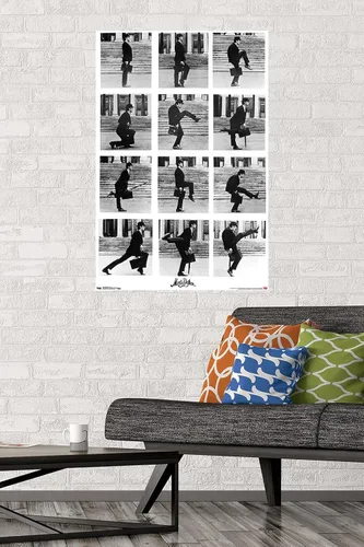 Vista 2 de Trends International Monty Python - Póster de pared con cuadrícula, 22.375 x 34 pulgadas, versión sin marco
