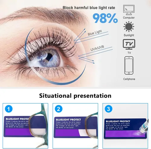 Vista 5 de Paquete de 3 lentes de lectura para mujer, estilo moderno, lectores de computadora +1.0