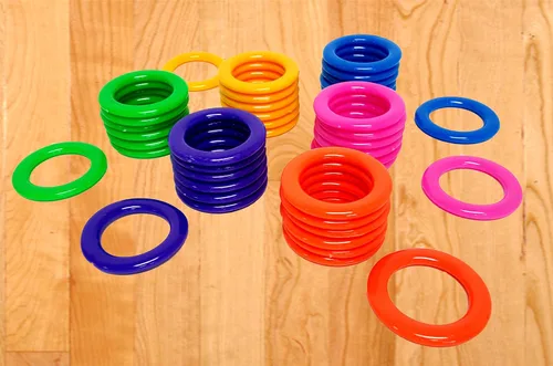 Vista 5 de Enterprises Anillos de plástico para bastones (paquete de 30 piezas)