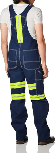 Vista 4 de Liberty mens Hi-vis Bib Overall