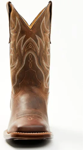 Vista 4 de Cody James Hoverfly British Xero Gravity Performance - Botas occidentales de cuero para hombre, fabricadas con cuero de grano completo, plantilla
