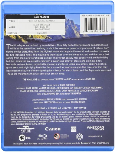 Vista 2 de Nature The Himalayas Blu-ray