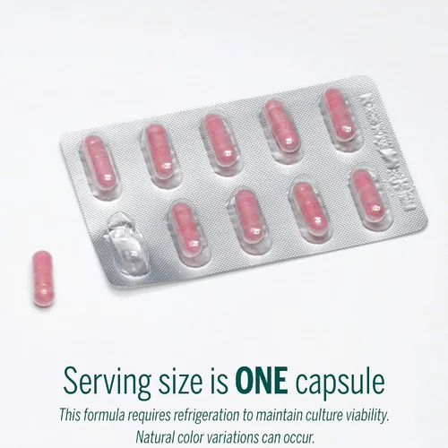 Vista 3 de Genestra Brands HMF Women's Daily Apoyo a la salud del tracto urinario y gastrointestinal para mujeres 30 cápsulas