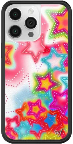 Vista 17 de Wildflower Fundas - Compatible con iPhone 14 Pro Max Protector negro parachoques, certificado de prueba de caídas de 6.5 pies, pequeña empresa