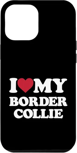 Vista 25 de iPhone 16 I Love My Border Collie - I Heart My Border Collie Case