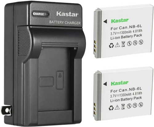 Vista 5 de Kastar Reemplazo del cargador de batería de pared de CA para Canon PowerShot S120, PowerShot SD770 es, PowerShot SD980 es, PowerShot SD1200 es