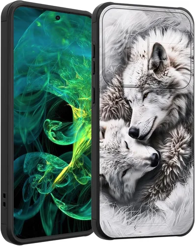 Vista 333 de Funda para Galaxy A16 5G con cubierta para cámara deslizante, resistente de doble capa, híbrida, a prueba de golpes, funda protectora resistente