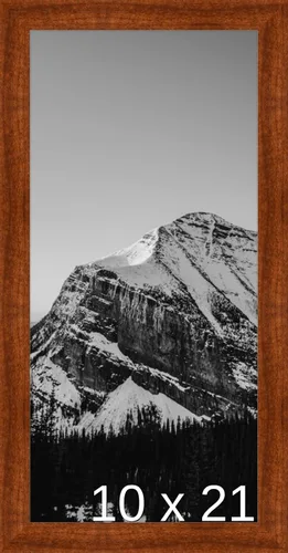 Vista 257 de Frame It Easy Marco de madera negra de 10 x 5 (Derby)