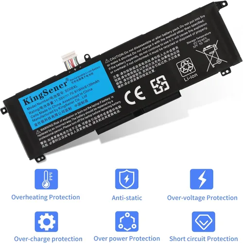 Vista 5 de SD06XL Batería para HP Omen 15-ek 15-es 70.91WH