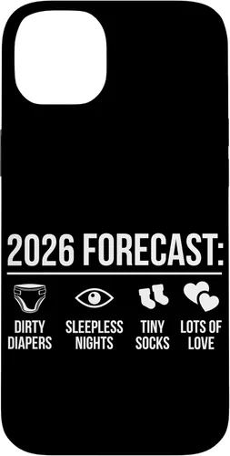 Vista 15 de Funny New Parents Future Mom Dad to Be 2026 Expecting Couple Case for iPhone 17