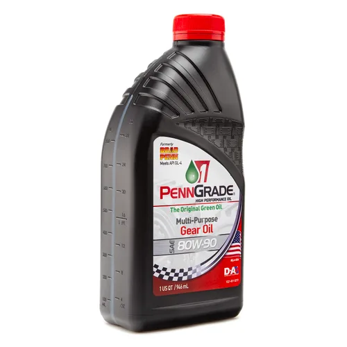 Vista 7 de Penn Grade 1 Aceite de engranajes multiusos clásico GL-4 SAE 80W-90, 1 cuarto de galón (1 unidad, 2 libras, 32 onzas líquidas) para transmisiones