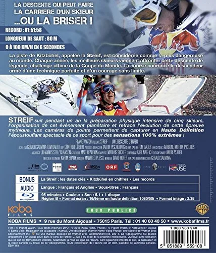 Vista 2 de Streif One Hell of a Ride (2014) Blu-Ray, Reg.ABC Import - France