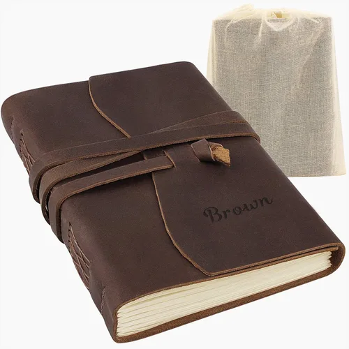 Vista 7 de Diarios de cuero personalizados para cuadernos bíblicos cristianos personalizados de 5 x 7 pulgadas, cuaderno de bocetos, diario de viaje, regalos