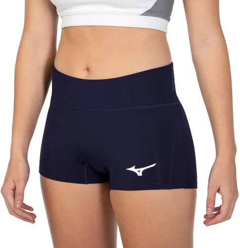 Vista 3 de Mizuno Pantalones cortos de voleibol con entrepierna de 2.5 pulgadas para mujer