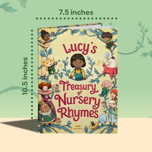 Vista 7 de Your Treasury of Nursery Rhymes - A Personalized Book for Babies & Children - Wonderbly (Hardcover)