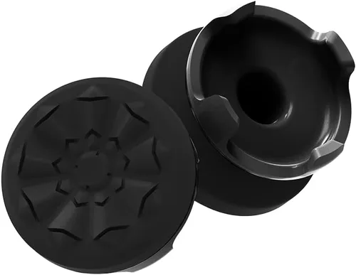 Vista 3 de KontrolFreek FPS Freek Galaxy Black para Playstation 4 (PS4) y Playstation 5 (PS5) Pulgares de rendimiento 1 tiro alto, 1 tiro medio, negro