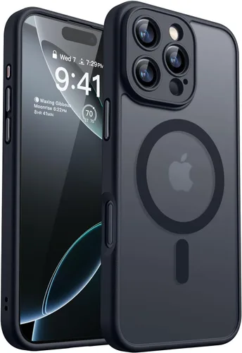 Vista 20 de CANSHN Funda magnética compatible con iPhone Air (6.5 pulgadas), mejorada [protección completa de la cámara] [compatible con Magsafe]
