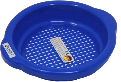 Vista 4 de Spielstabil Juguete de playa – Tamiz de arena pequeño, herramientas de caja de arena para niños y juguetes de arena resistentes