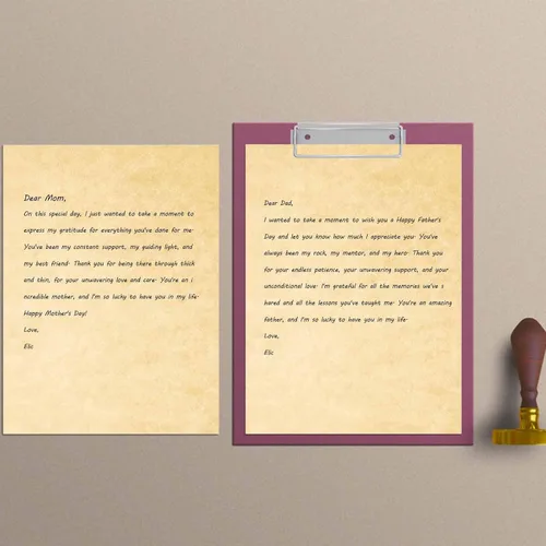 Vista 2 de 50 hojas de papel de papelería vintage de diseño antiguo más grueso para imprimir/escribir 21,6 x 27,9 cm, papel de papelería navideño, papel