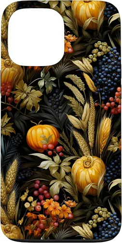 Vista 22 de iPhone 12 mini otoño hojas caídas calabaza especia cosecha feliz otoño caso
