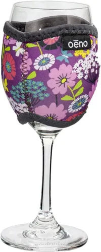 Vista 4 de Oenophilia Vino Hug - Dije de neopreno para copa de vino, Neofreno
