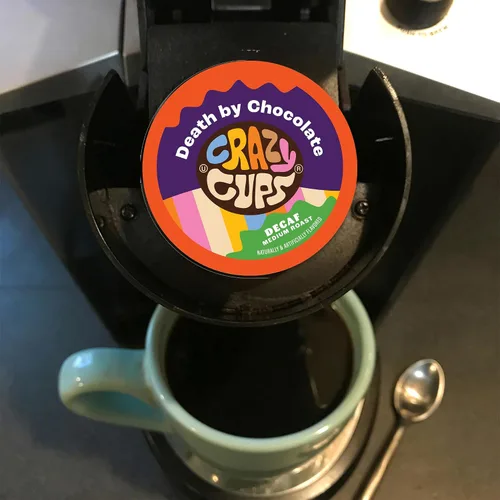 Vista 6 de Paquete variado de cápsulas de café descafeinado, surtido de cápsulas de café sin sabor y sabor compatibles con cafeteras Keurig K Cup, cápsulas