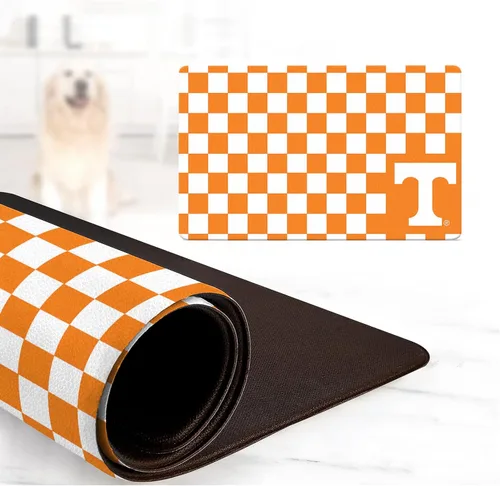 Vista 7 de Alabama Crimson Tide - Tapete con licencia oficial de alimentos y agua para perros y gatos, 18 x 29 pulgadas, antideslizante, resistente al agua