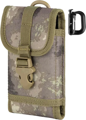 Vista 9 de Molle - Funda táctica compacta para iPhone 14 Pro/14/13 Pro/13/13 Mini/12 Pro Max/12 Pro/12/12 mini/11 Pro Max/11/XS Max/XR/X, Samsung S22/S20/S10