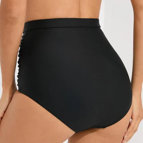 Vista 4 de Pantalones de natación moda cordón mujer pantalones natación playa verano pantalones natación cintura media pantalones