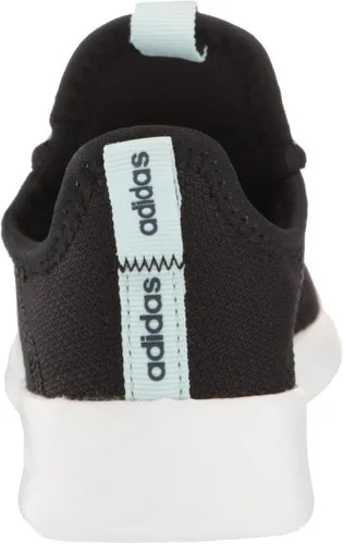 Vista 3 de adidas Tenis unisex Cloud Foam-Pure para correr para niños, White-clear Pink