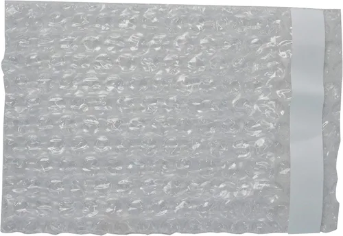 Vista 2 de Sobres de burbujas autosellantes de 4 x 5.5 pulgadas, paquete de 50 bolsas protectoras transparentes de burbujas autoadhesivas para correo