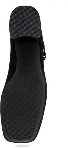 Vista 10 de Aerosoles Plataforma elegante para mujer, Gamuza negra