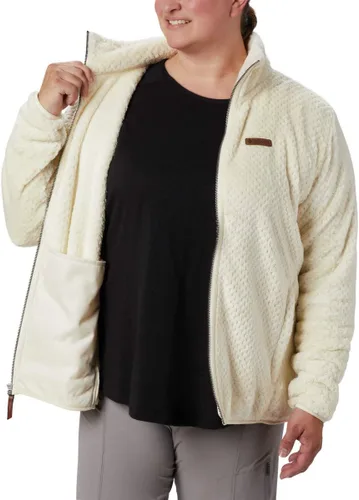Vista 5 de Columbia Fire Side II - Chaqueta de sherpa con cremallera completa para mujer