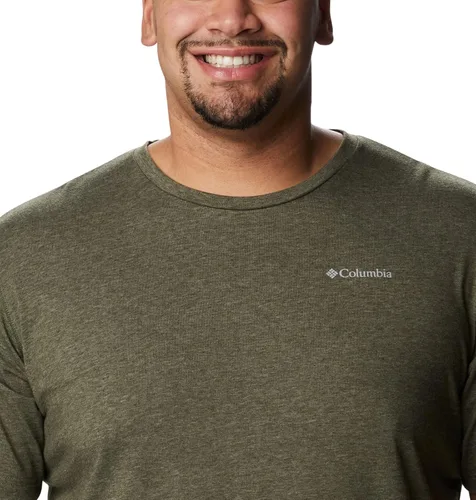Vista 6 de Columbia - Camiseta Thistletown Park de cuello redondo, para hombre, Verde, S