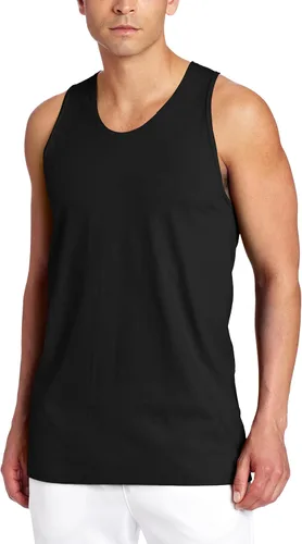 Vista 3 de Russell Athletic Camiseta básica de algodón para hombre Rojo real básico