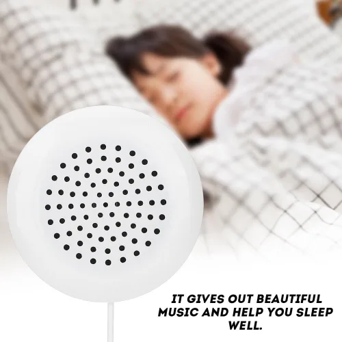 Vista 2 de Altavoz de almohada DIY, sonido suave único para insomnio, compatible con MP3, MP4, reproductor de CD, teléfono móvil