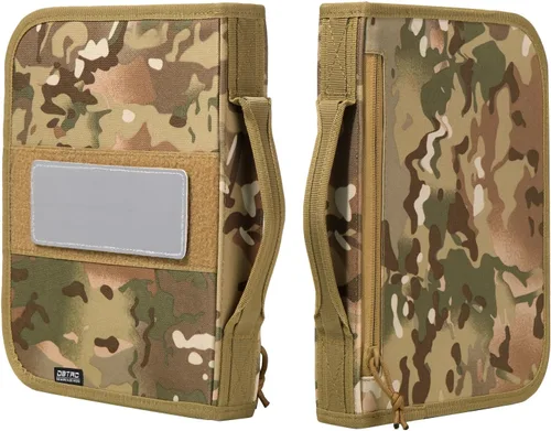 Vista 11 de DBTAC Estuche cuadrado para pistola Estuche táctico rígido para arma de fuego con 1 pistola, acolchado y con parche reflectante extraíble