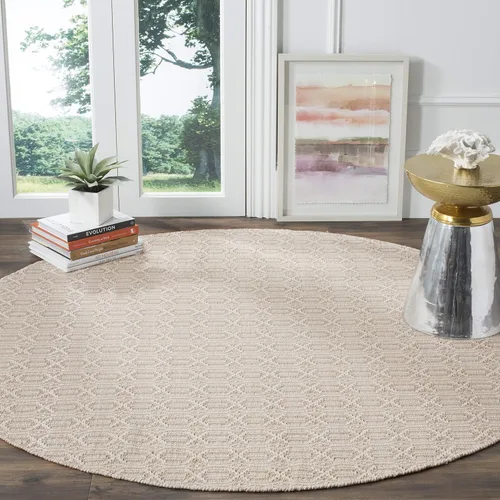 Vista 17 de SAFAVIEH Colección Montauk - Alfombra decorativa de 3 x 5 pies, color marfil y azul marino, tejido plano bohemio hecho a mano, de algodón, ideal