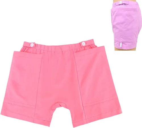 Vista 7 de Pantalones de fístula, pantalones de drenaje urinario, pantalones de catéter, pantalones para el cuidado de la incontinencia, pantalones de cuidado