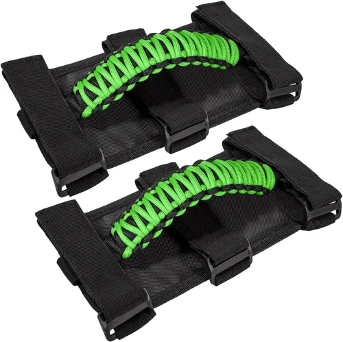 Vista 26 de Asas de agarre para Jeep Wrangler JK JKU JL JLU TJ YJ Sports Sahara Freedom Rubicon Unlimited Gladiator JT 1955-2023 UTV ATV Accesorios Premium 550