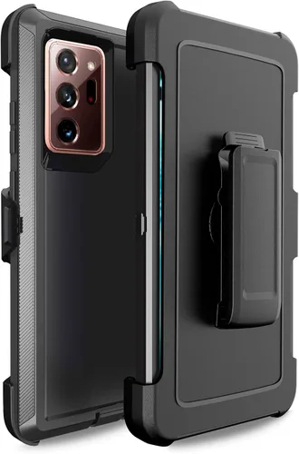 Vista 7 de Funda para Samsung Galaxy Note 10 5G, [grado militar] protectora a prueba de golpes, resistente funda de teléfono para Note 10 de 6.3 pulgadas