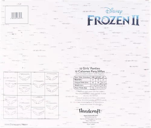 Vista 7 de Disney baby-girls Frozen 12-days Advent Underwear, Available in Sizes 2/3t, 4t, 6 and 8