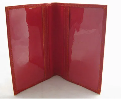 Vista 2 de Funda protectora de piel para pasaporte RFID con bloqueo de bloqueo
