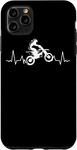 Vista 13 de Motocross Motorcyclist Dirtbike Pitbike Motorcyclist Case for iPhone 17